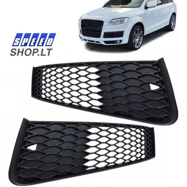 AUDI Q7 priekinio bamperio S-Line grotelės
